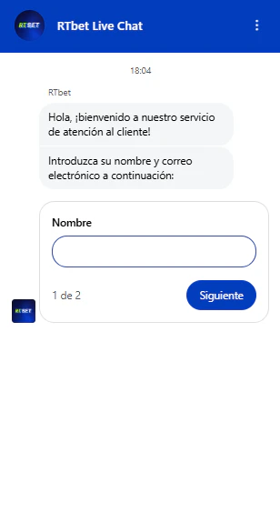 Canales de atención y ayuda disponibles para clientes de RTBet Casino